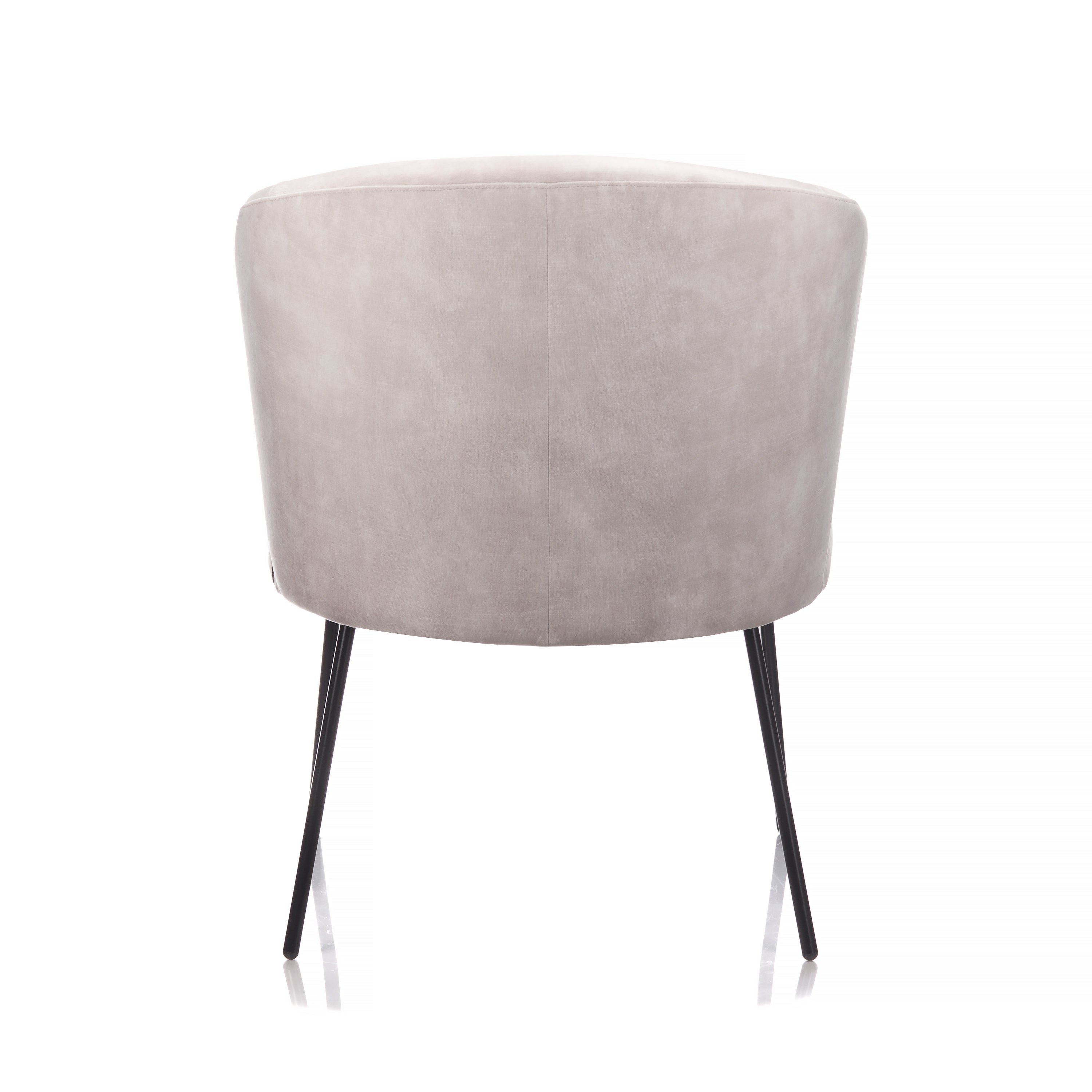 Stella club chair metal legs