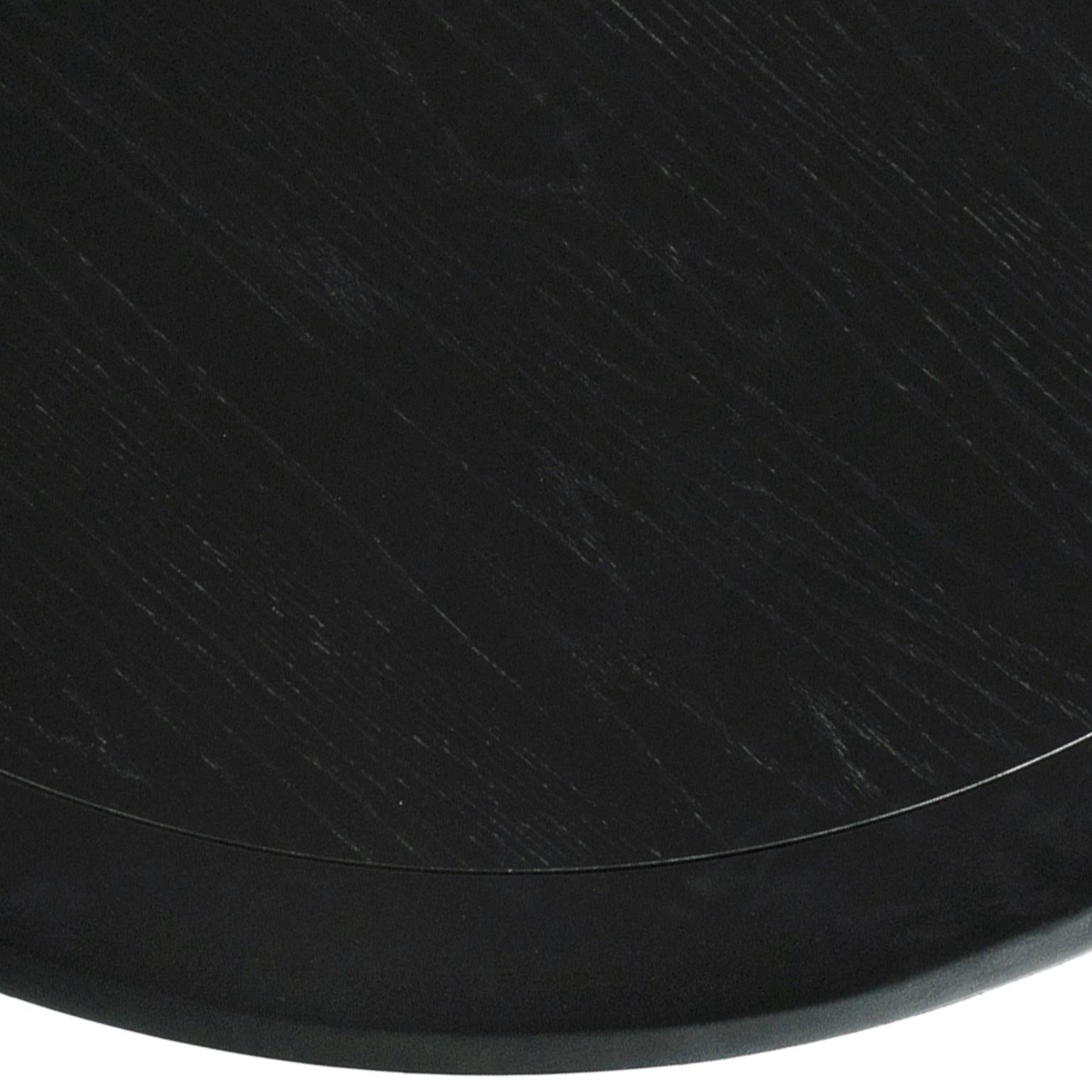 Stół okrągły Avola 127 cm – czarny Livin Hill – zdjęcie 5