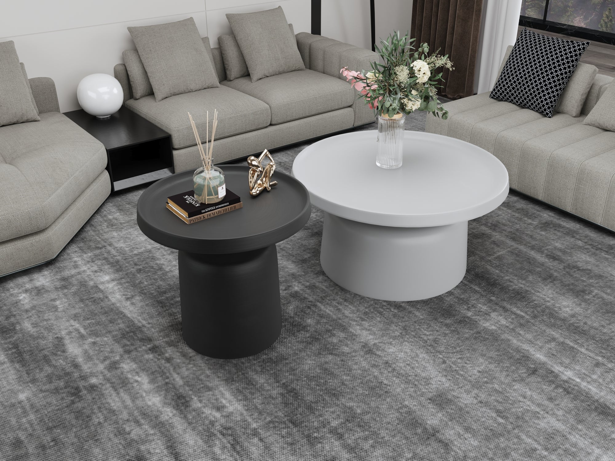 Zestaw stolików kawowych Modig 73/49 cm Livin Hill – zdjęcie 13