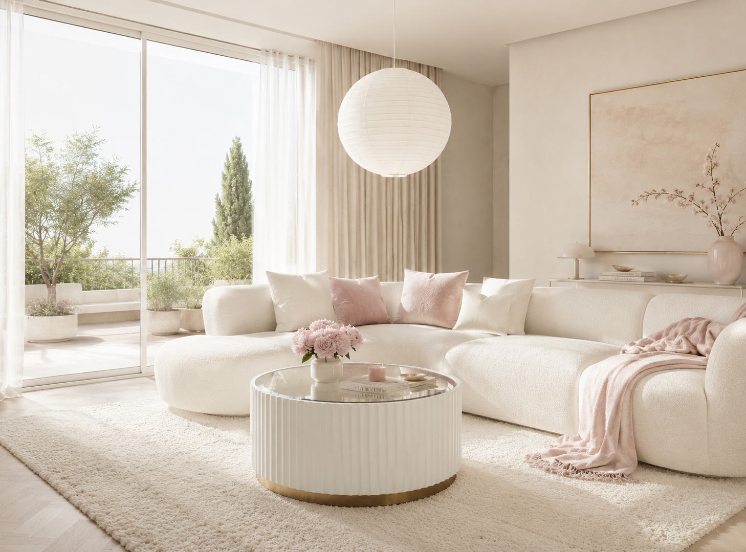 Stolik kawowy Stilig 90 cm z lustrzanym blatem Livin Hill – zdjęcie 13