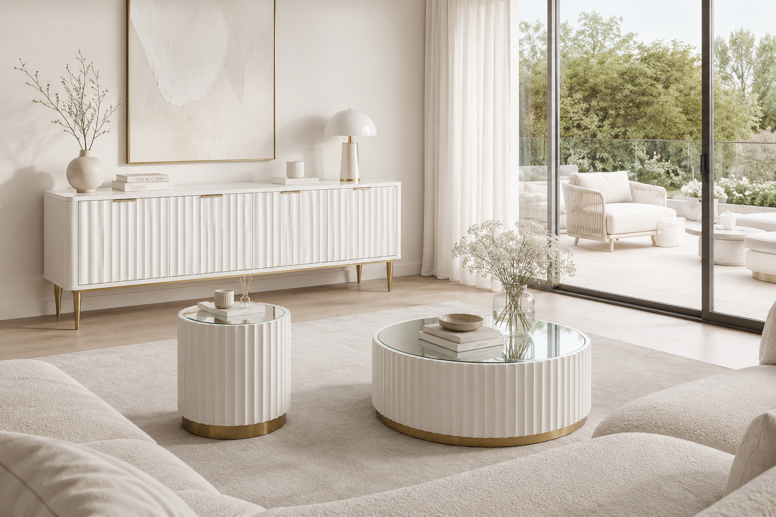 Zestaw stolików kawowych Stilig 90/45 cm Livin Hill – zdjęcie 21