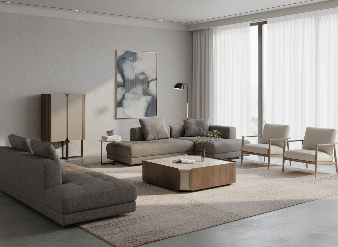 Stolik kawowy Sileno 100 cm Livin Hill – zdjęcie 9