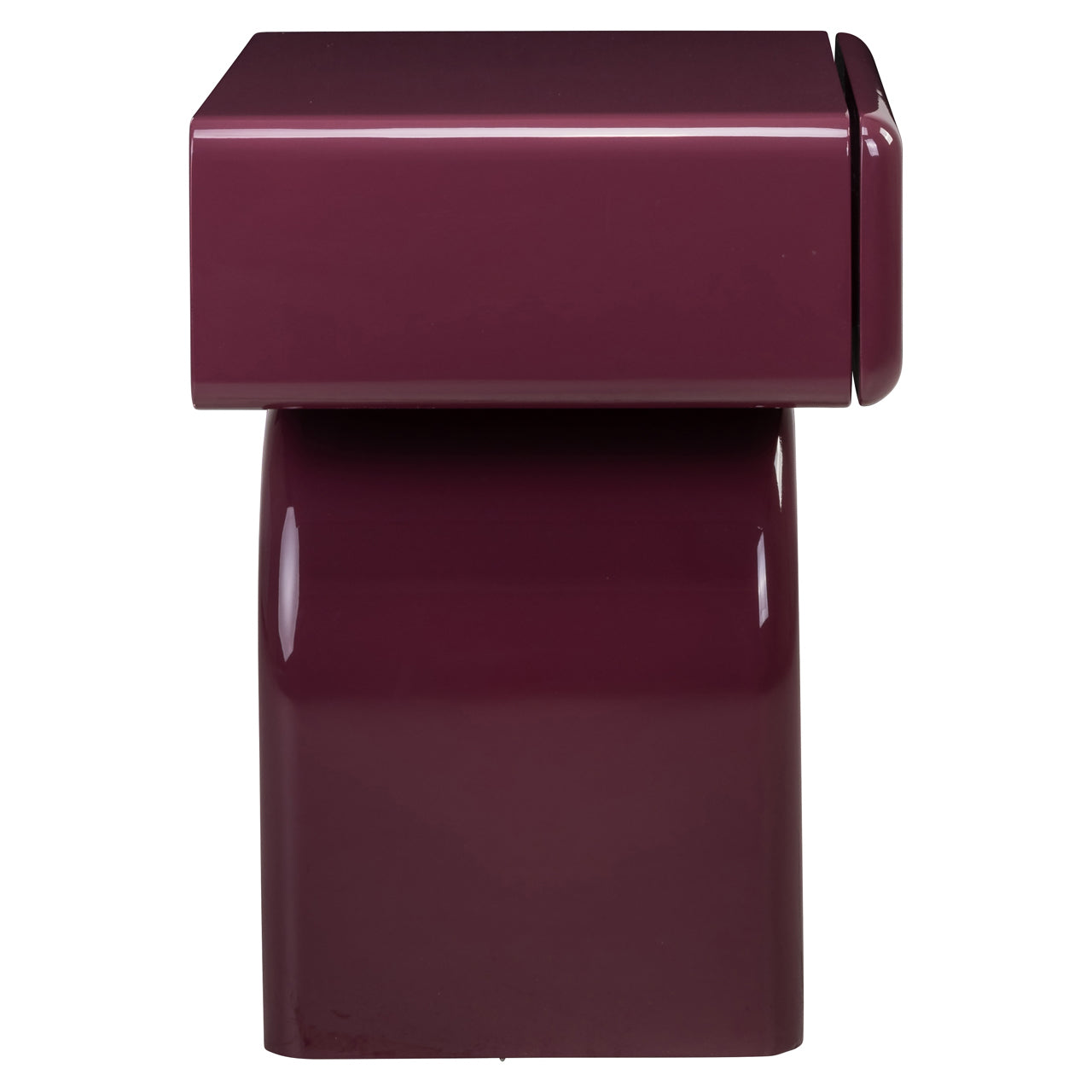 Szafka nocna Bennet Burgundy – zdjęcie 3