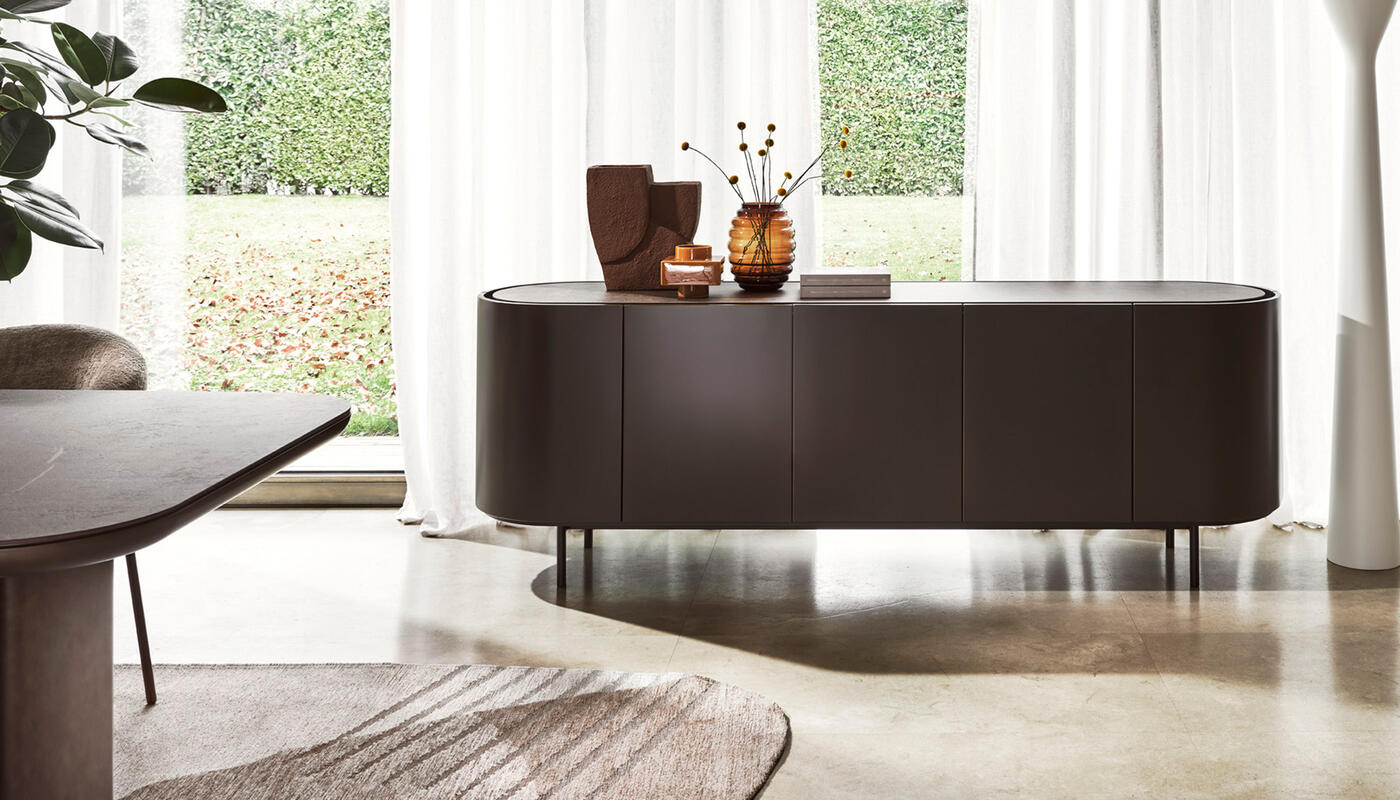 Komoda Lake 5-drzwiowa 225 cm Calligaris