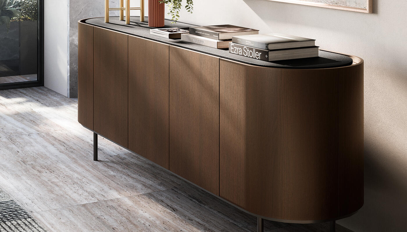 Komoda Lake 5-drzwiowa 225 cm Calligaris