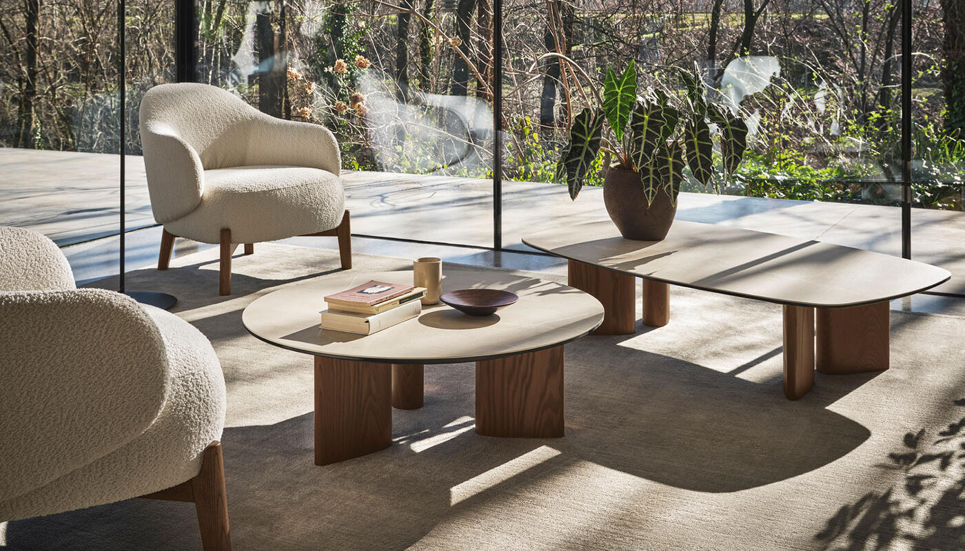 Stolik kawowy Sandy 130 × 80 cm - Calligaris