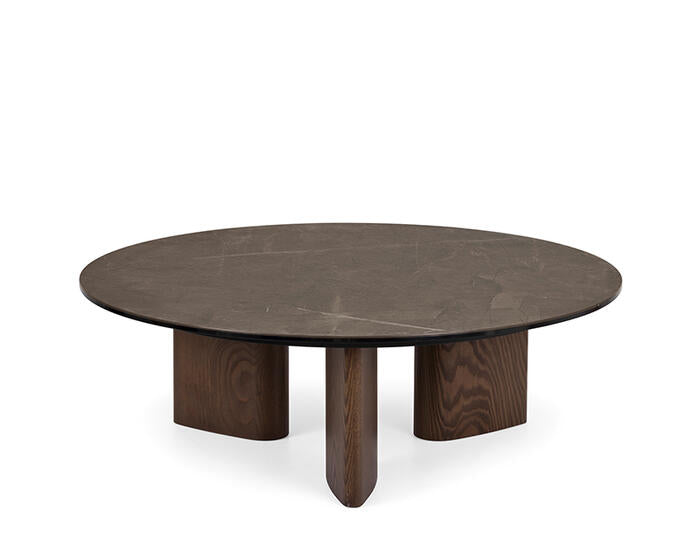 Stolik kawowy Sandy 90 × 90 cm, wysokość 38,5 cm Calligaris