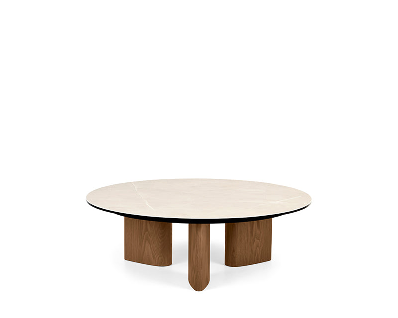 Stolik kawowy Sandy 90 × 90 cm, wysokość 38,5 cm Calligaris