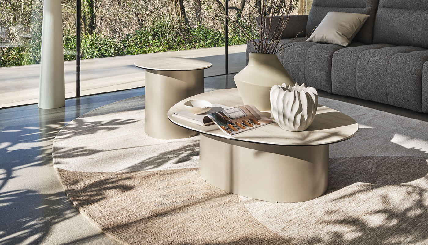 Stolik kawowy Twins 90 × 71 cm Calligaris