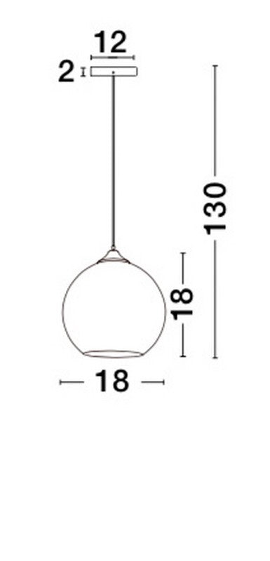 Lampa wisząca Blaze – Nova Luce