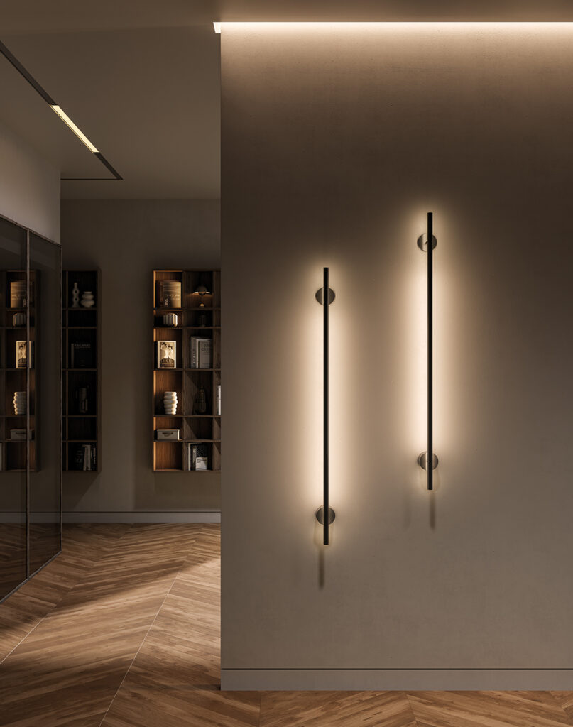 Clock – kinkiet LED