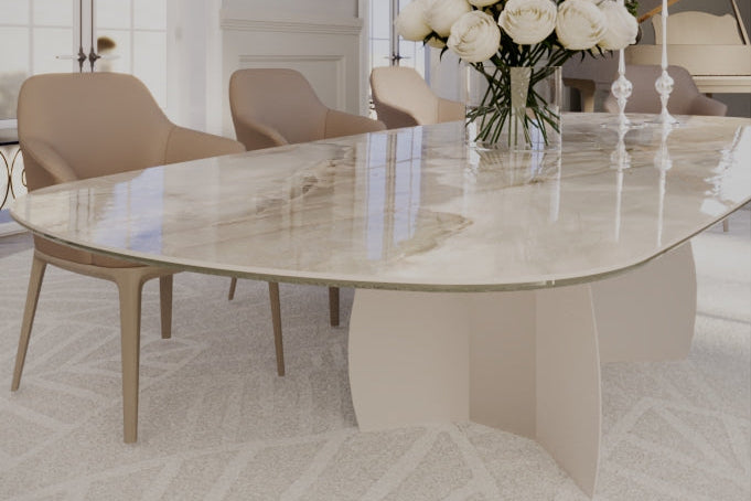 DONATELLA CERAMIC elegancki stół spiekowy do ekskluzywnych wnętrz