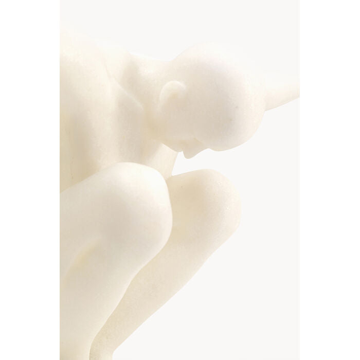 Athlet – dekoracyjna figurka biała