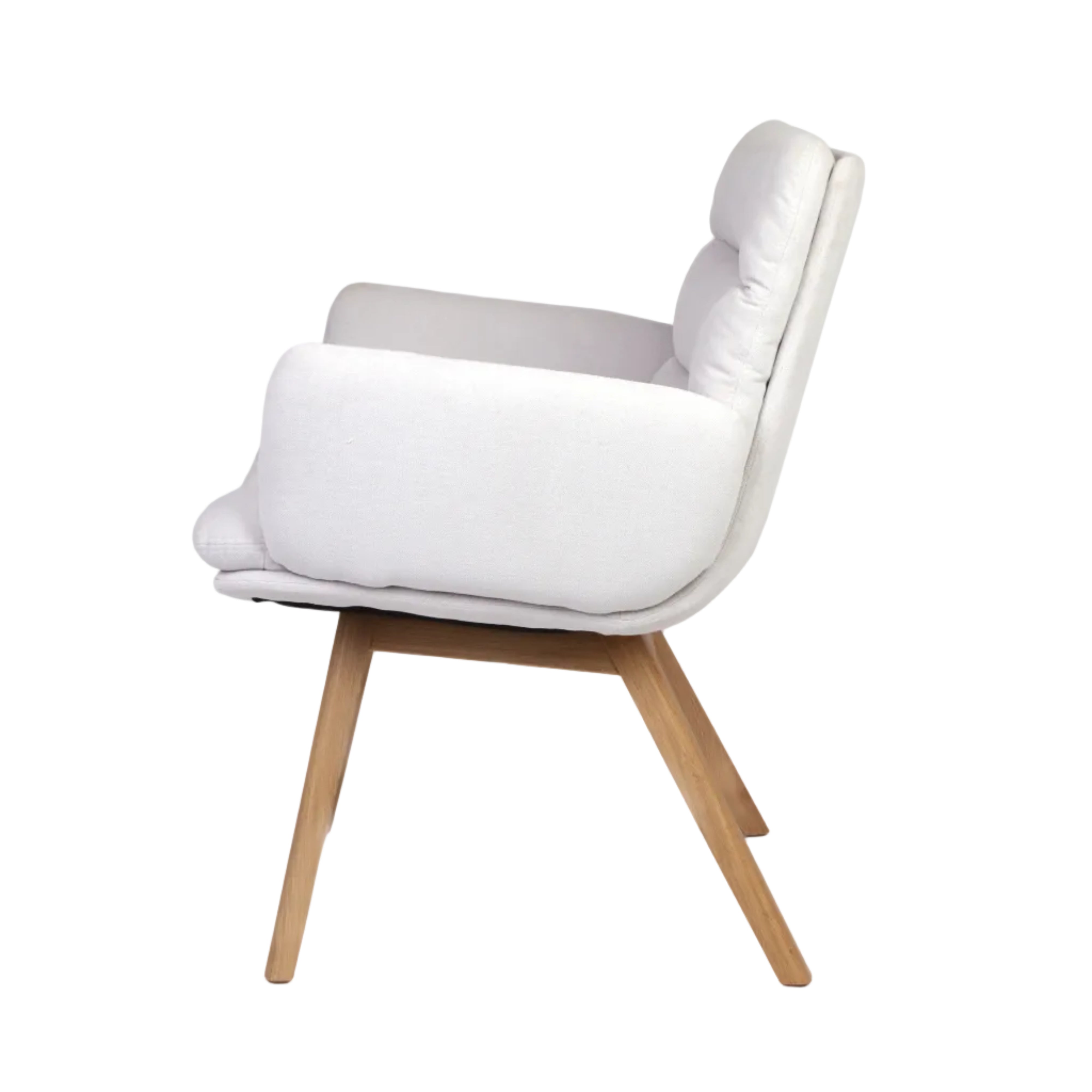 Jonathan armchair wooden legs