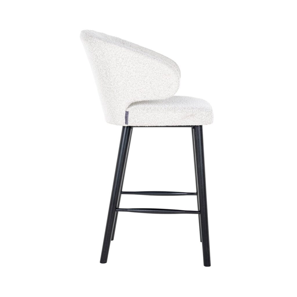 Hoker barowy Indigo White Bouclé