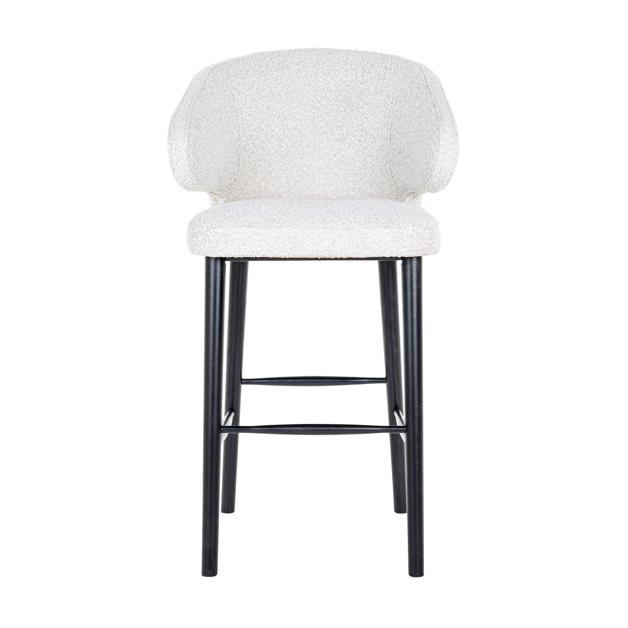 Hoker barowy Indigo White Bouclé