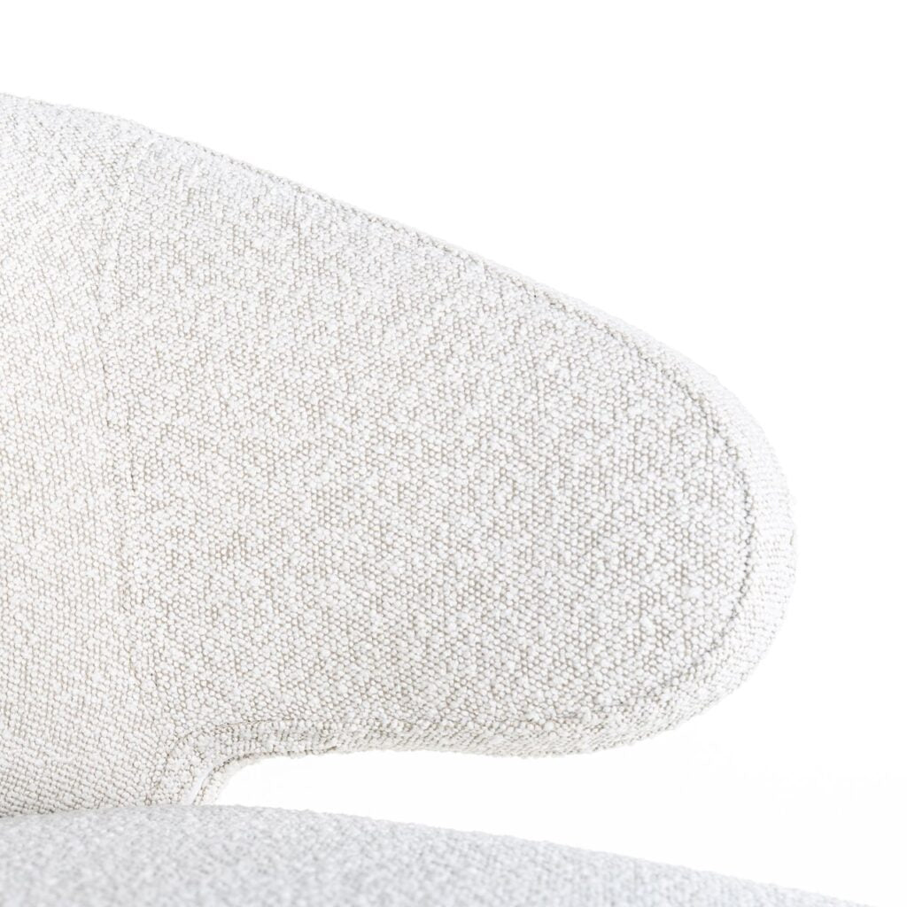 Hoker barowy Indigo White Bouclé