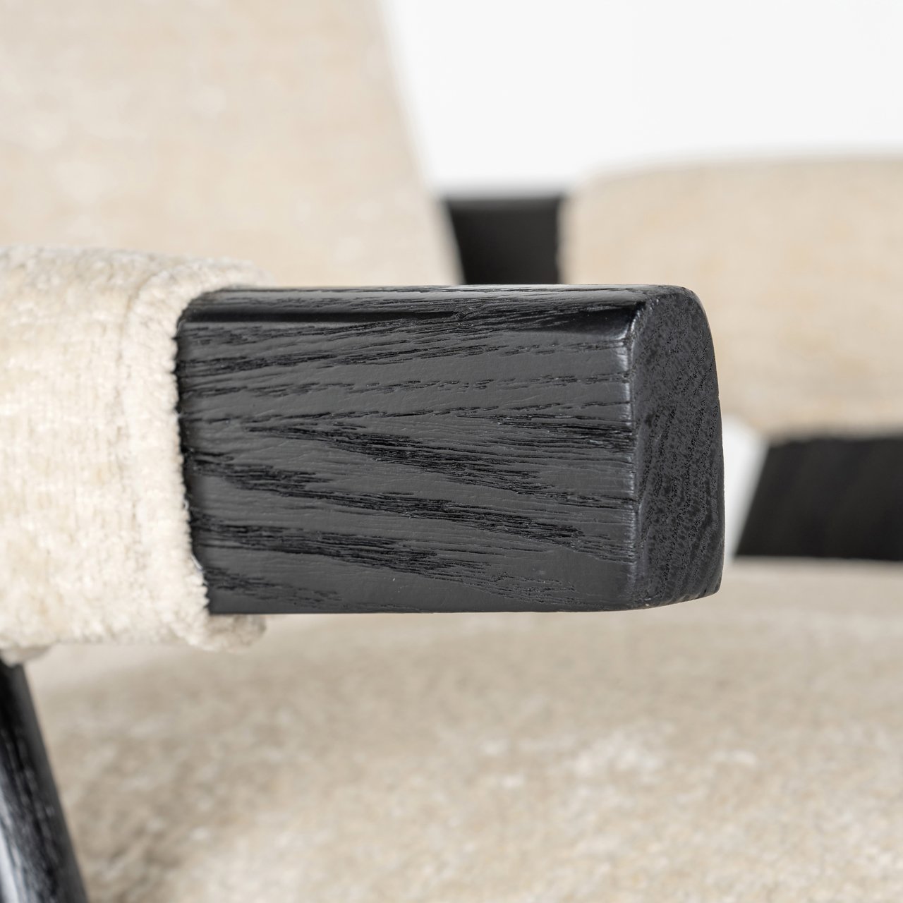 Krzesło Cooper White Chenille