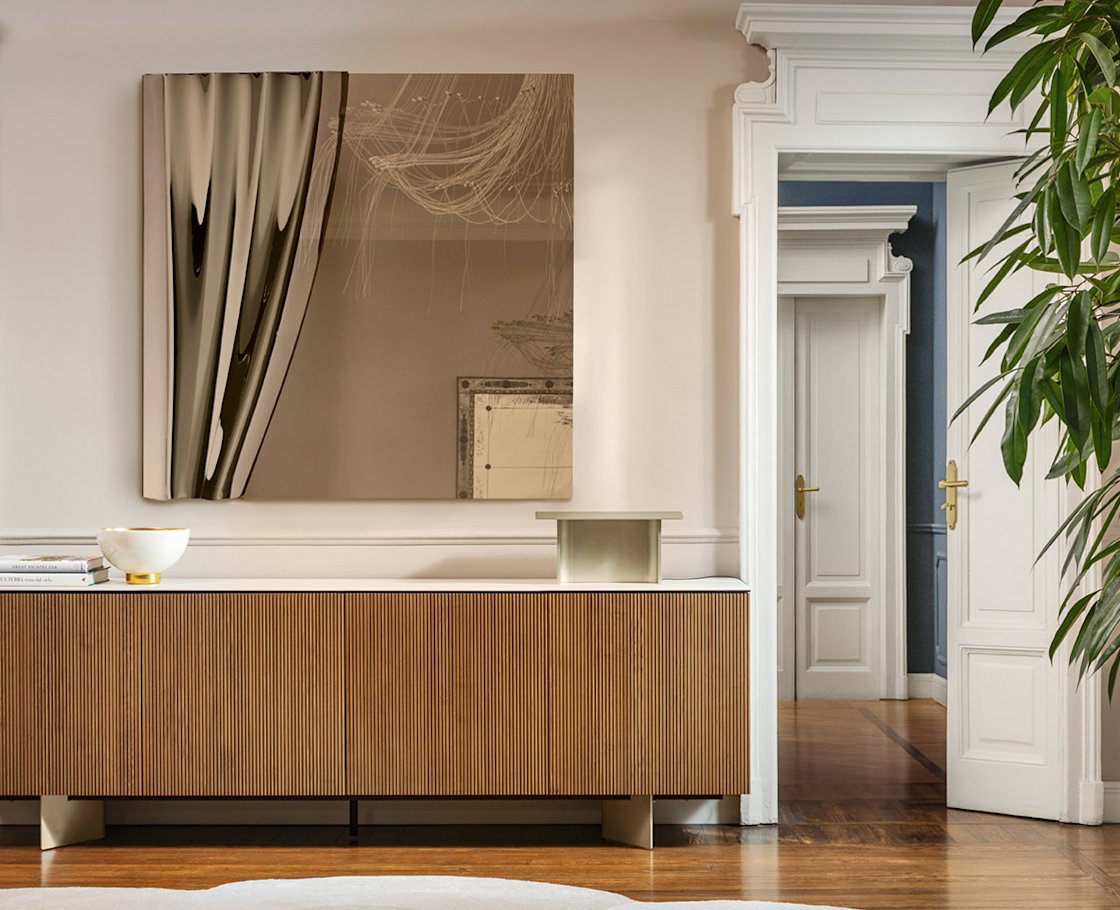 Lustro Sipario Brown – Calligaris