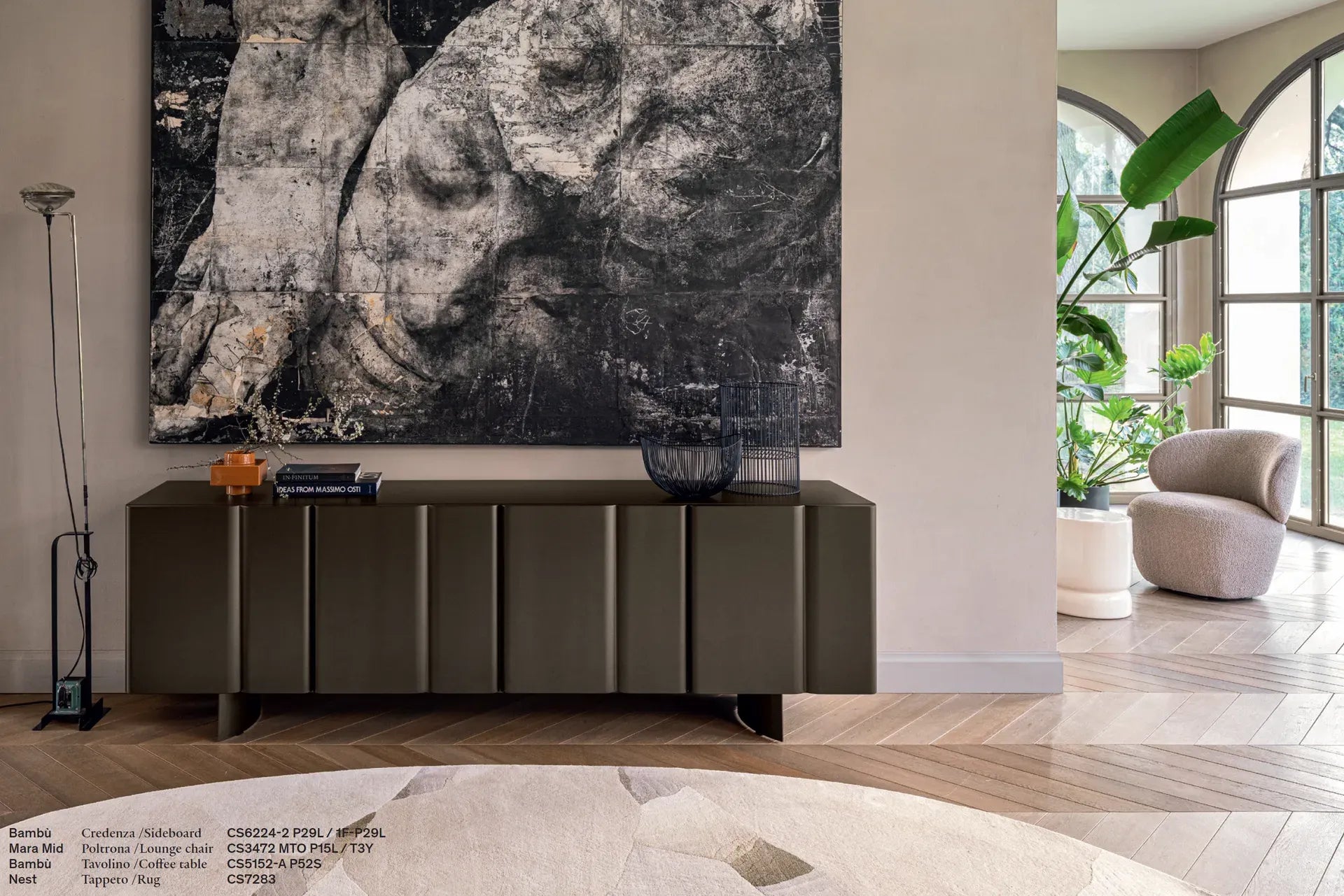 Komoda Bambu' RTV Calligaris