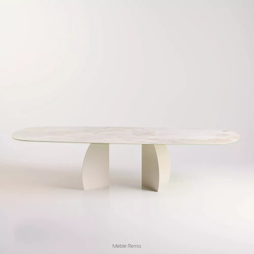 Donatella Ceramic elegancki stół spiekowy do ekskluzywnych wnętrz