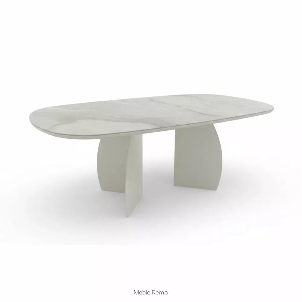Donatella Ceramic elegancki stół spiekowy do ekskluzywnych wnętrz