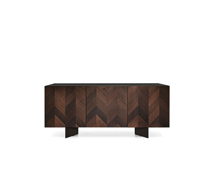 Komoda Intarsi 3-drzwiowa 181 cm Calligaris