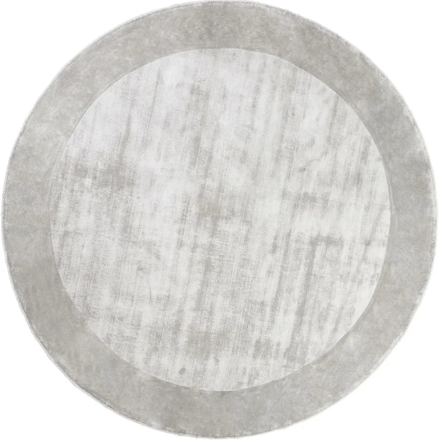 Dywan okrągły Tere Light Gray – Carpet Decor