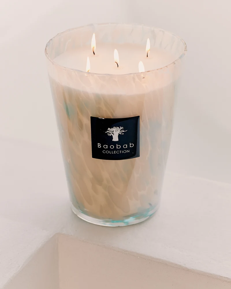 Pearls Sapphire – świeca zapachowa Baobab Collection