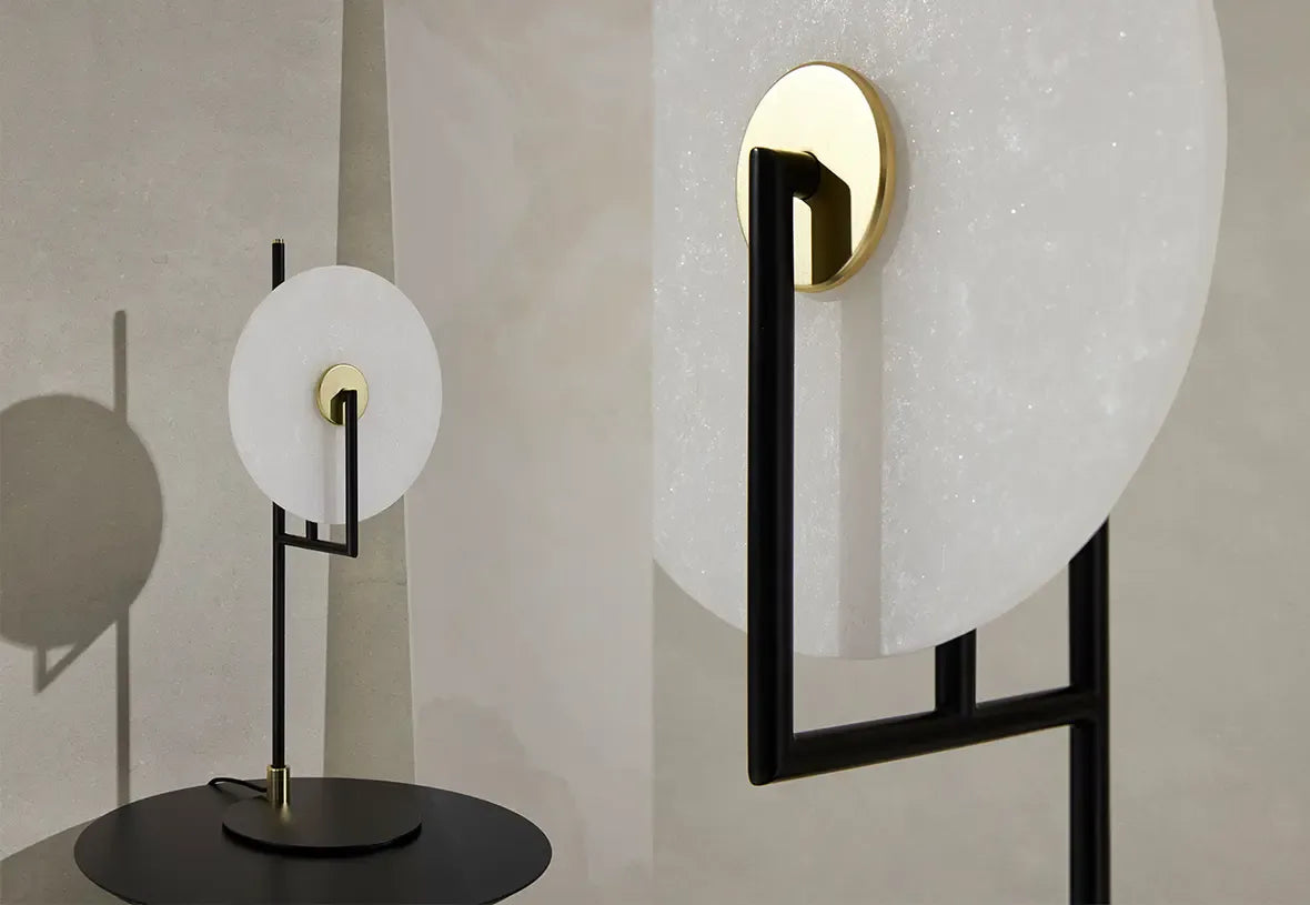 Erto – lampa stołowa alabastrowa