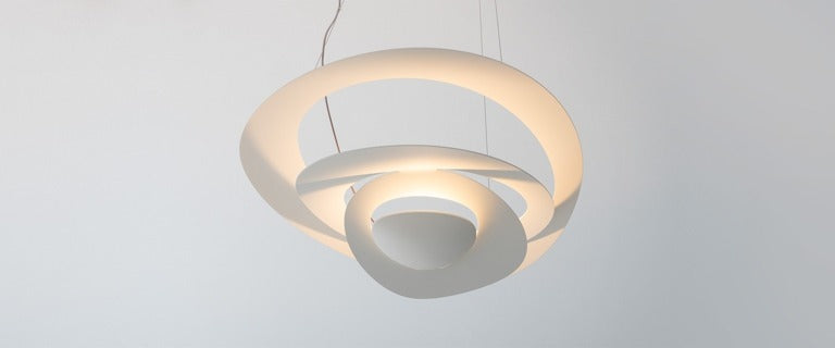Pirce – biała lampa wisząca LEDD