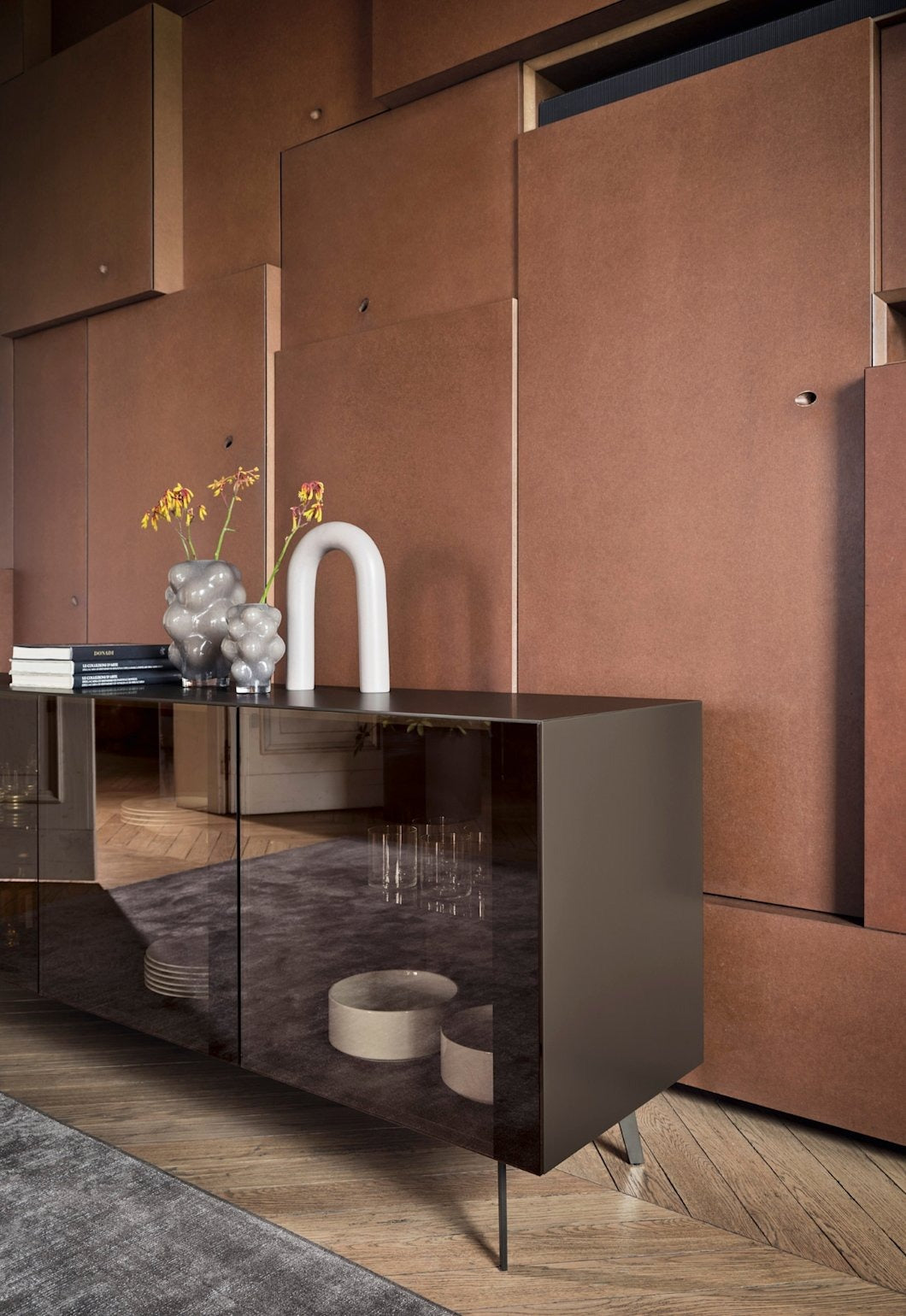 Komoda Crystal 3-drzwiowa 181 cm Calligaris