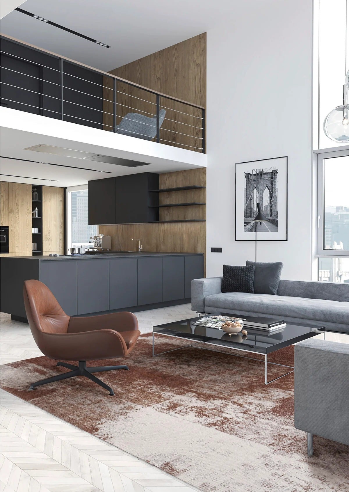 Dywan Rust Gray – Carpet Decor