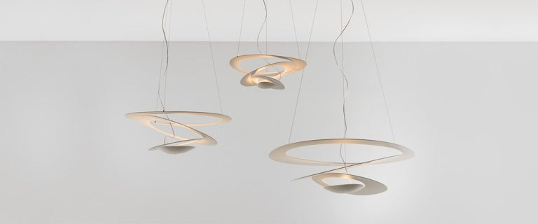 Pirce – biała lampa wisząca LEDD