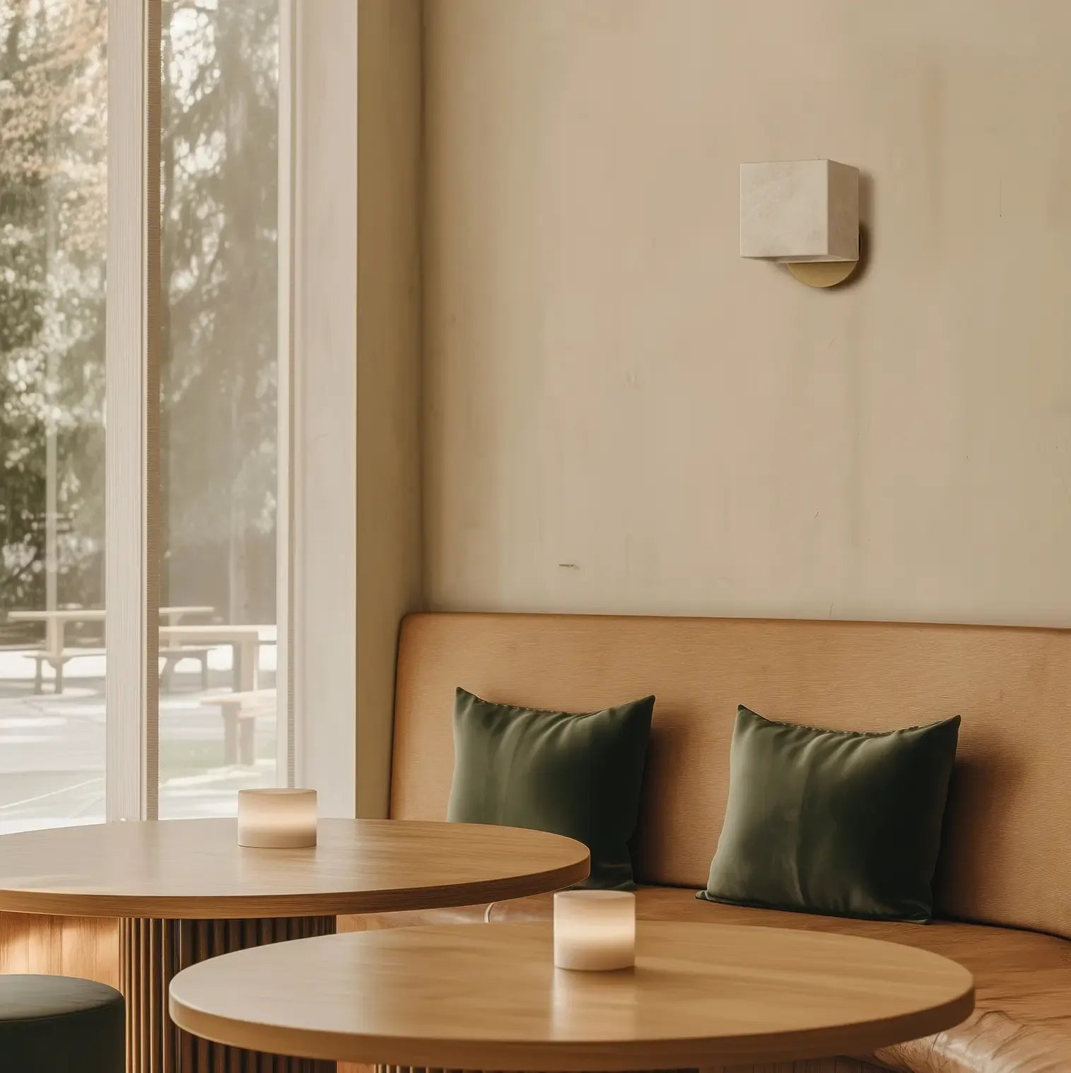 Cubic – kinkiet alabastrowy