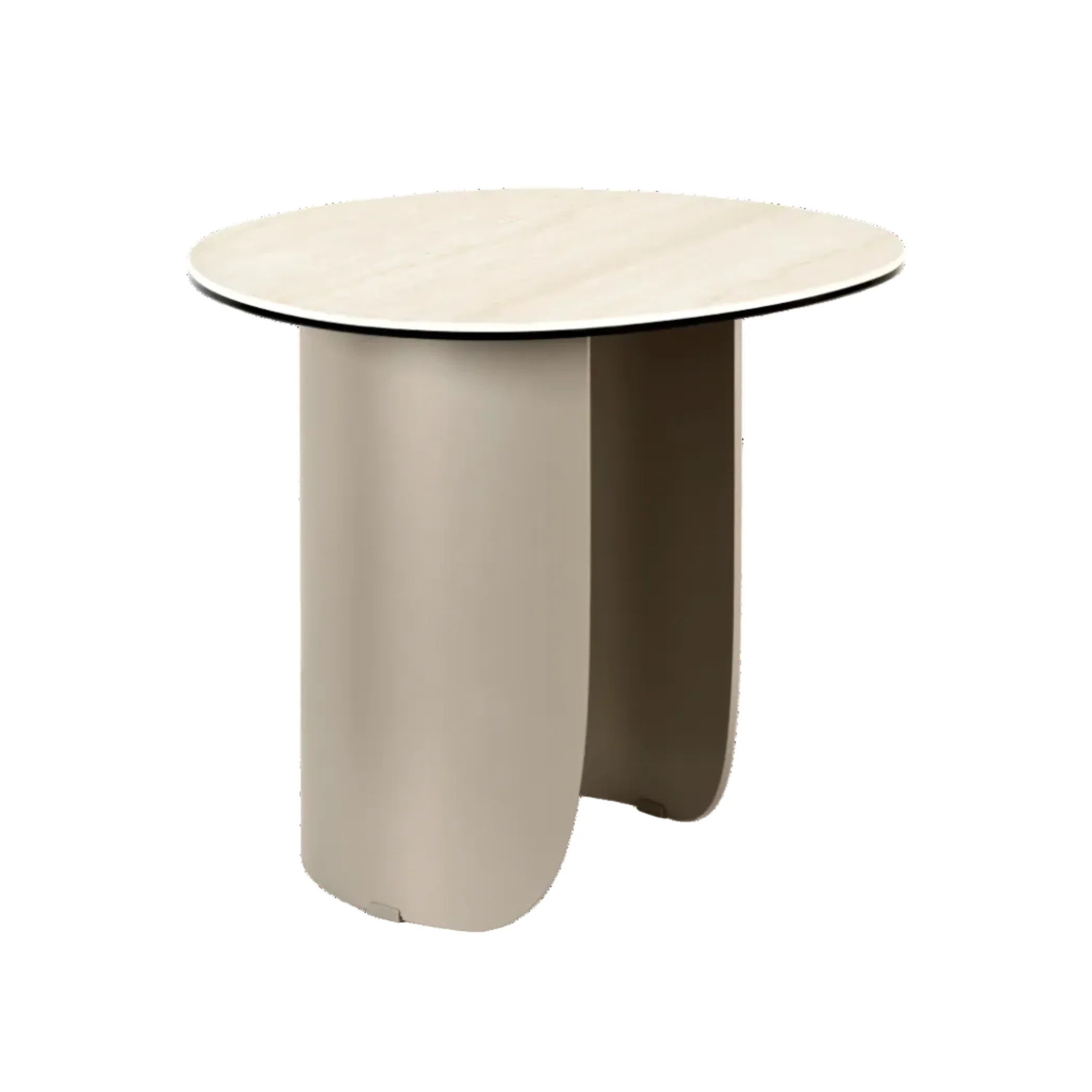 Stolik boczny Twins beżowy – Calligaris