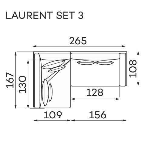 Laurent – sofa – zdjęcie 8