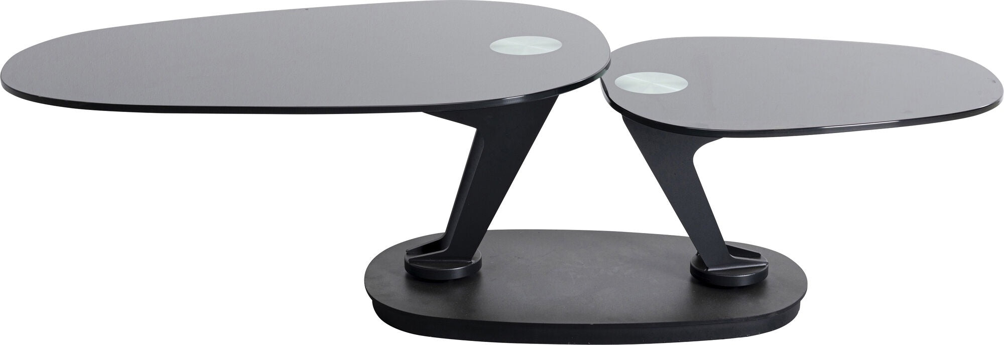 Franklin – stolik kawowy czarny 150 × 58 cm