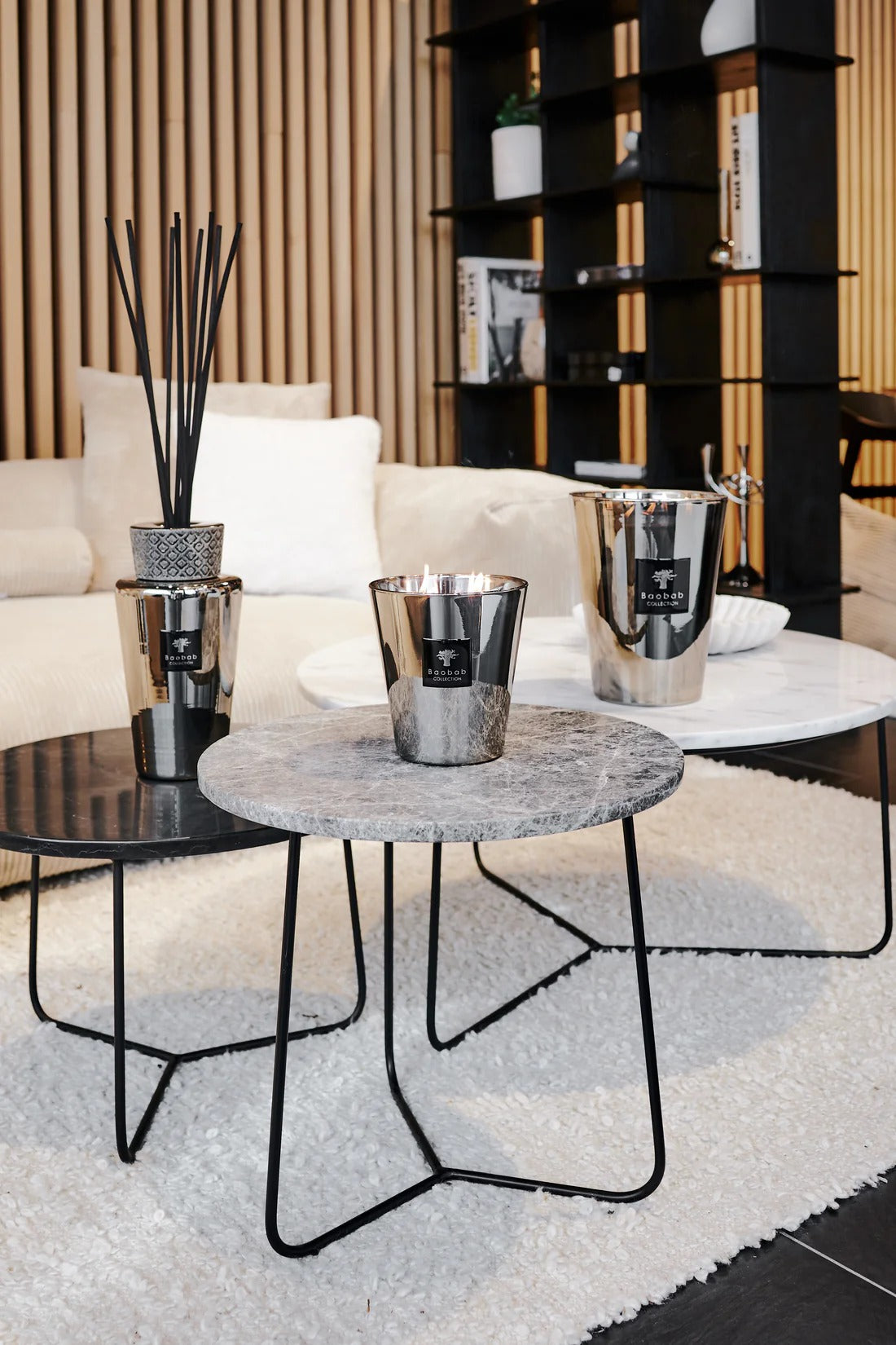 Świeca zapachowa Les Exclusives Platinum – Baobab Collection
