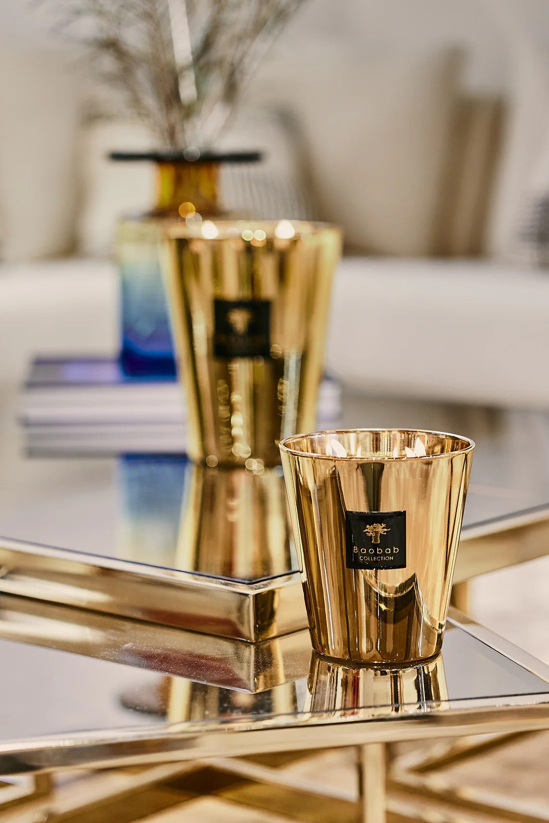 Świeca zapachowa Les Exclusives Aurum – Baobab Collection