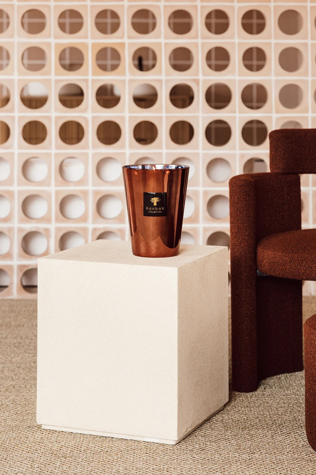 Świeca zapachowa Les Exclusives Cyprium – Baobab Collection