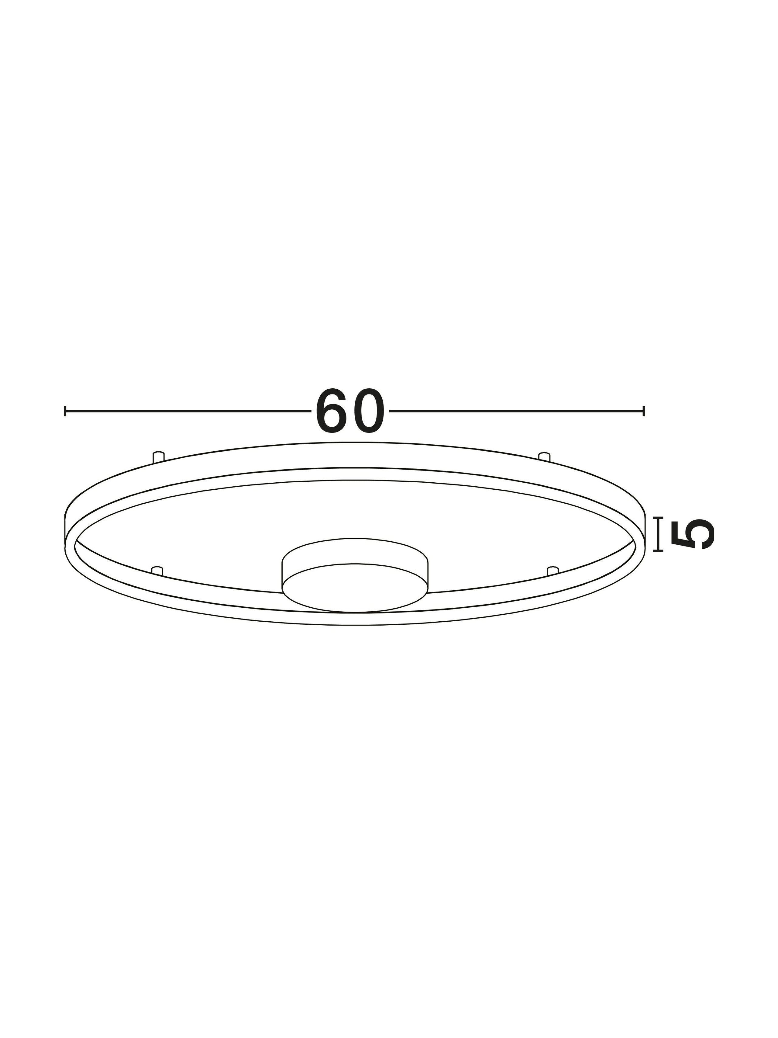 Plafon Hedra – Nova Luce