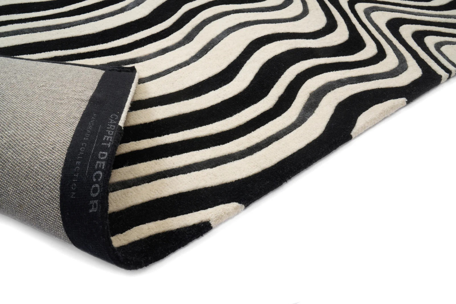 Dywan Draft Black – Carpet Decor