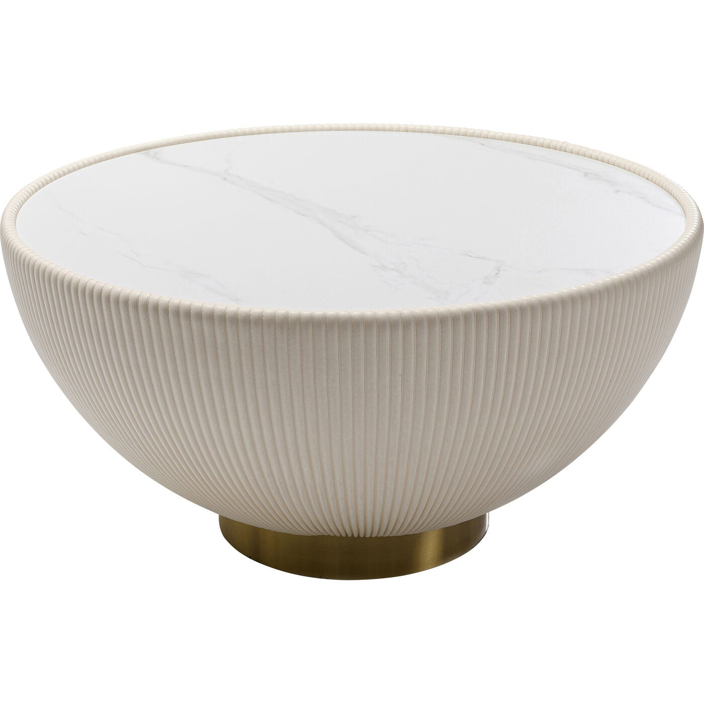 Endless Vegas White Ø71 cm – stolik kawowy