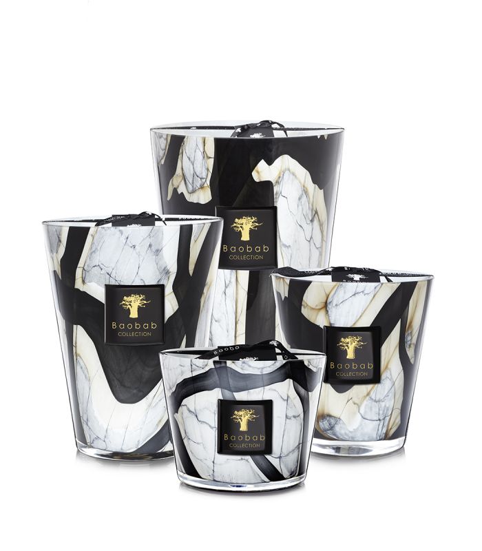 Stones Marble Max 10 – świeca zapachowa Baobab Collection