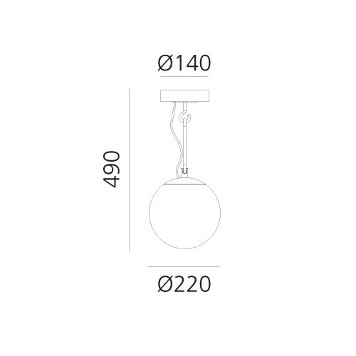 Lampa sufitowa nh 22 Ceiling – Artemide