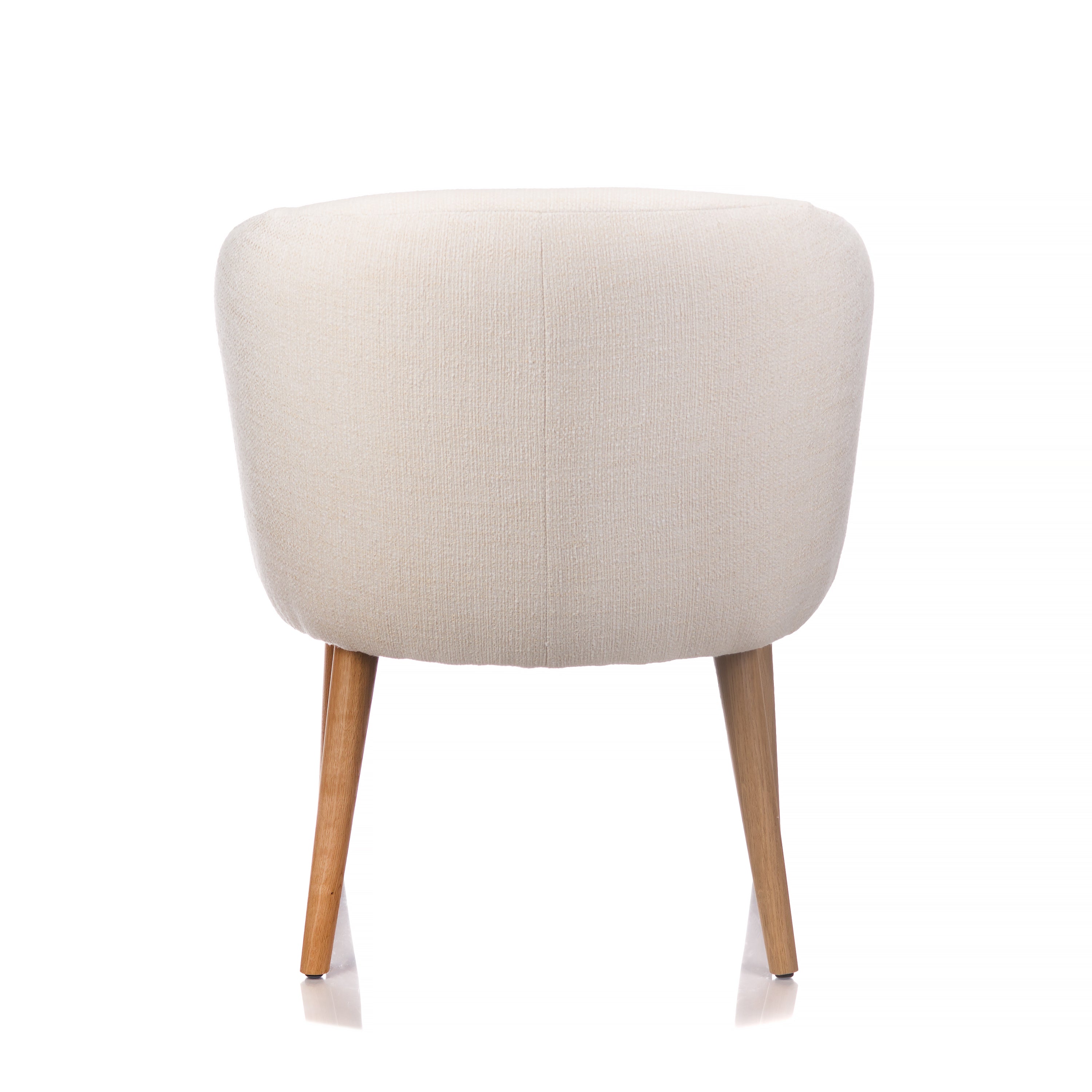 Stella club chair wooden legs
