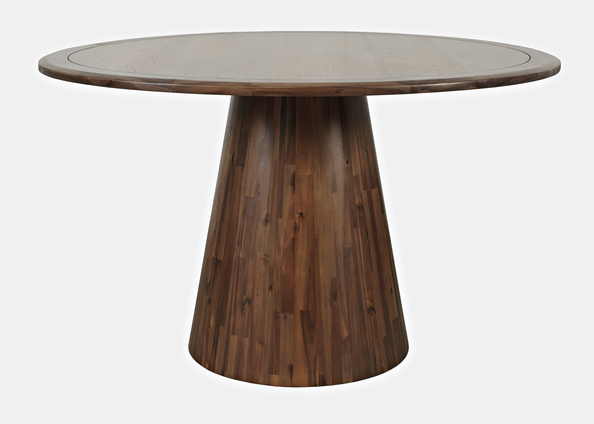 Stół okrągły Avola 127 cm – orzechowy Livin Hill – zdjęcie 2