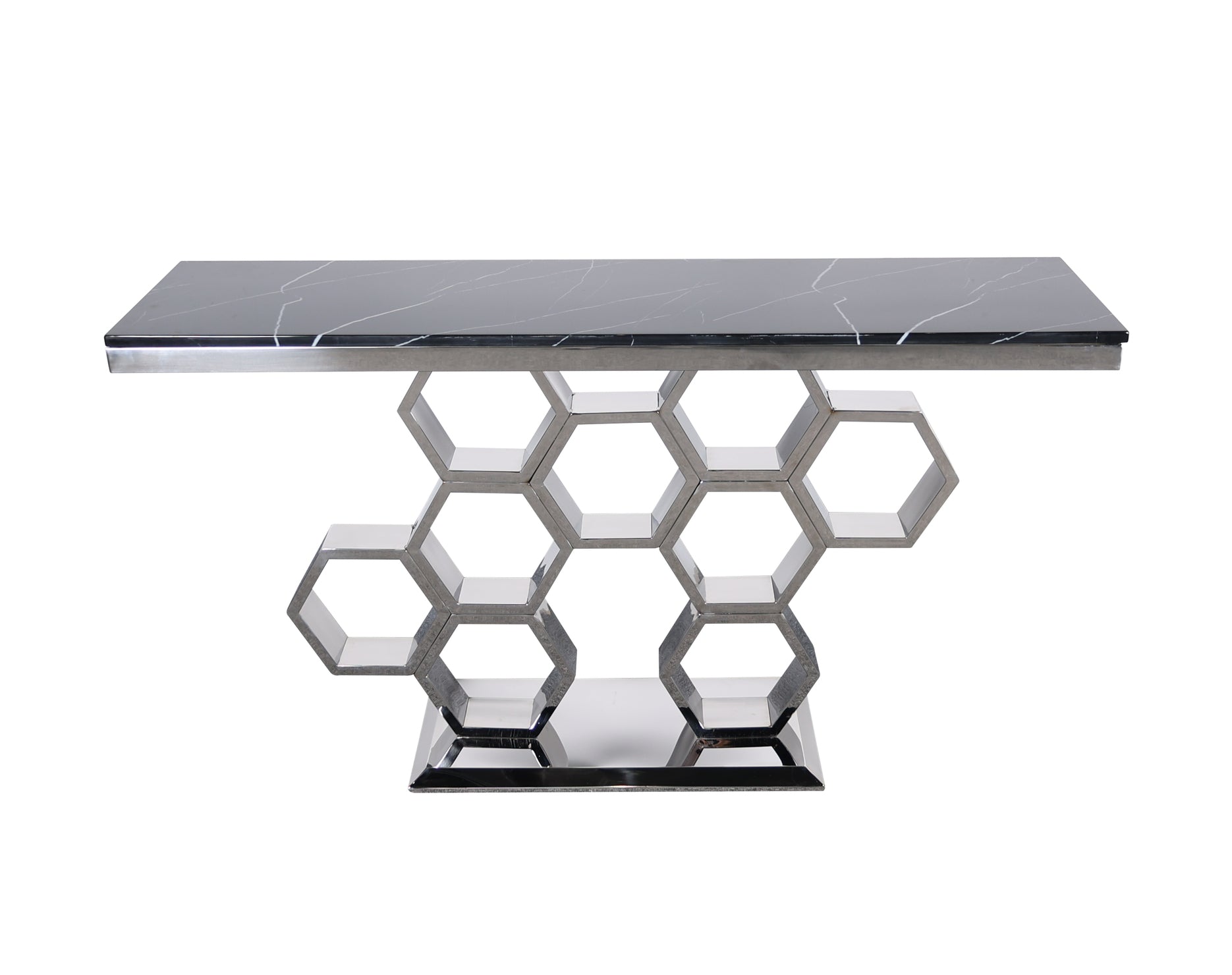 Konsola Modig 150 cm – chromowana Livin Hill – zdjęcie 3