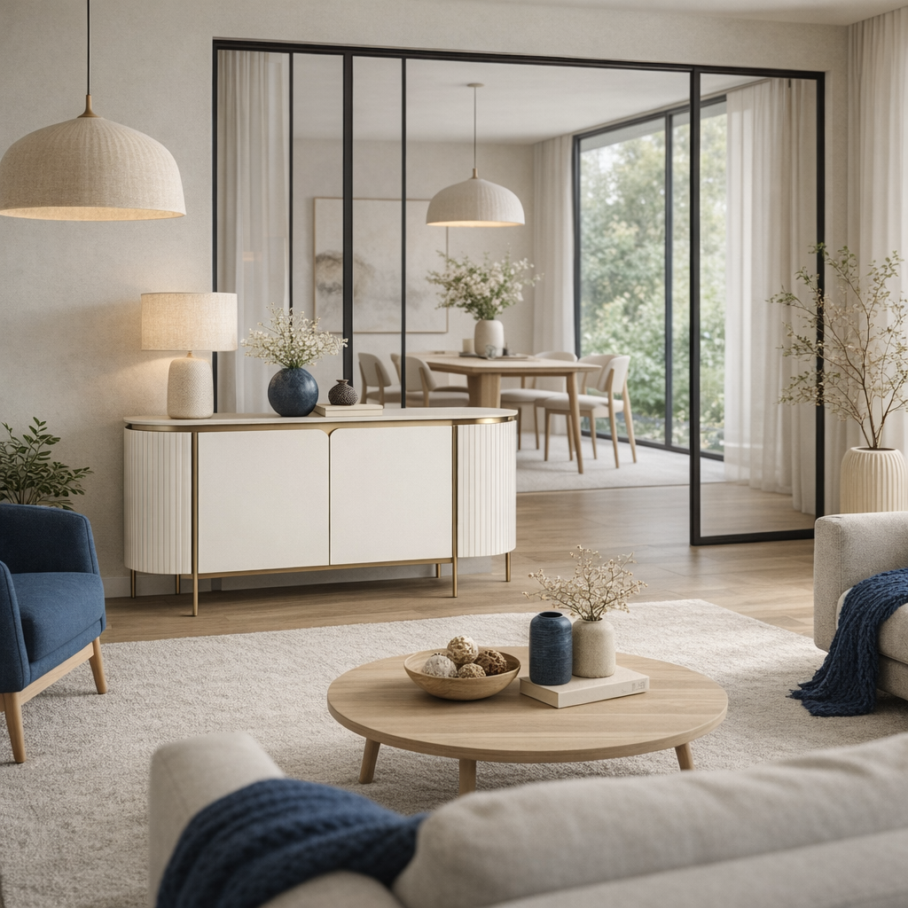 Komoda Stilig 180 cm – ecru Livin Hill – zdjęcie 19